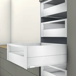 Tiroir à l'anglaise E BOXCAP façade tube (H:209 mm)