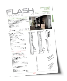 Flash Produits 8 - Portes coulissantes Cinetto FR